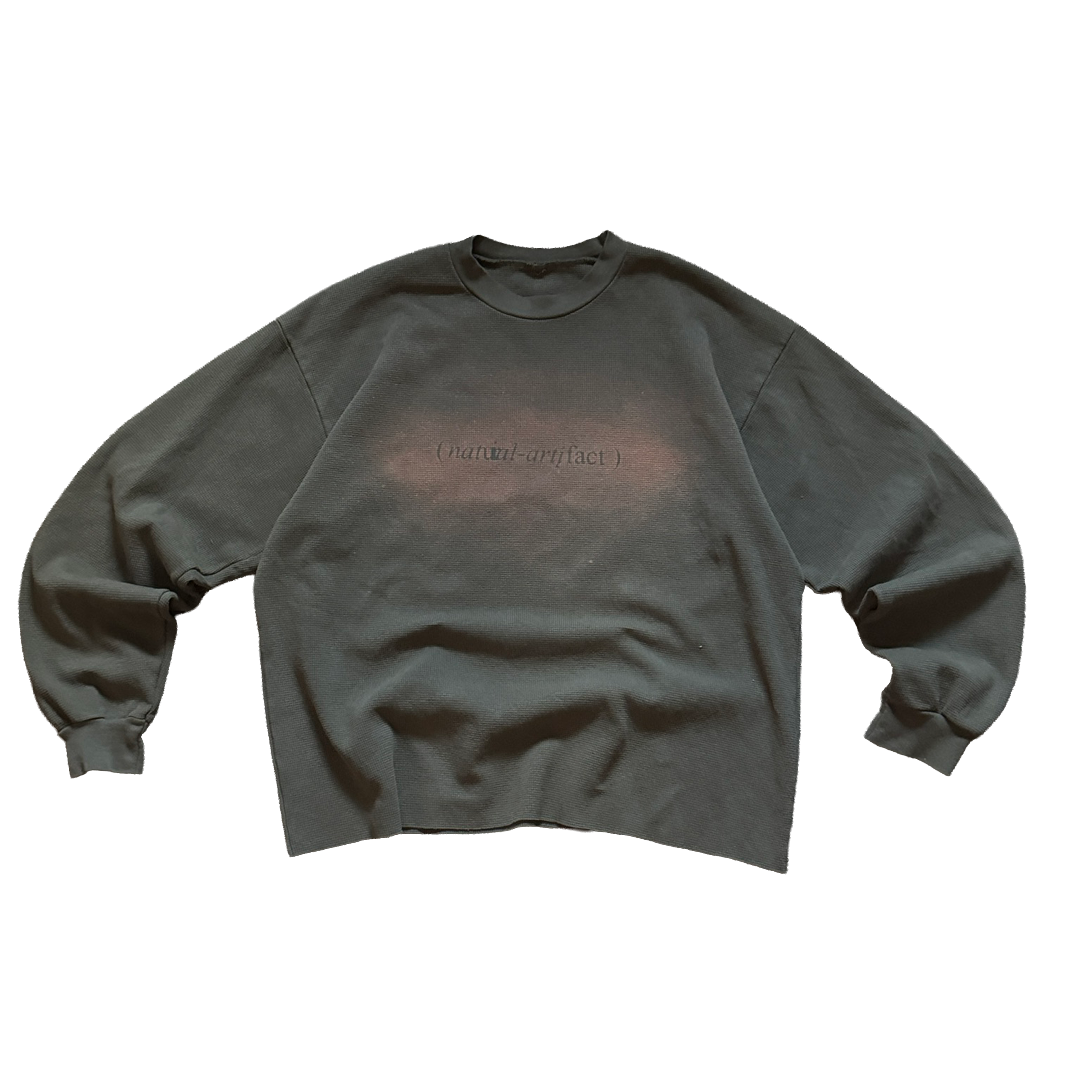 "MOSS" waffleknit longsleeve
