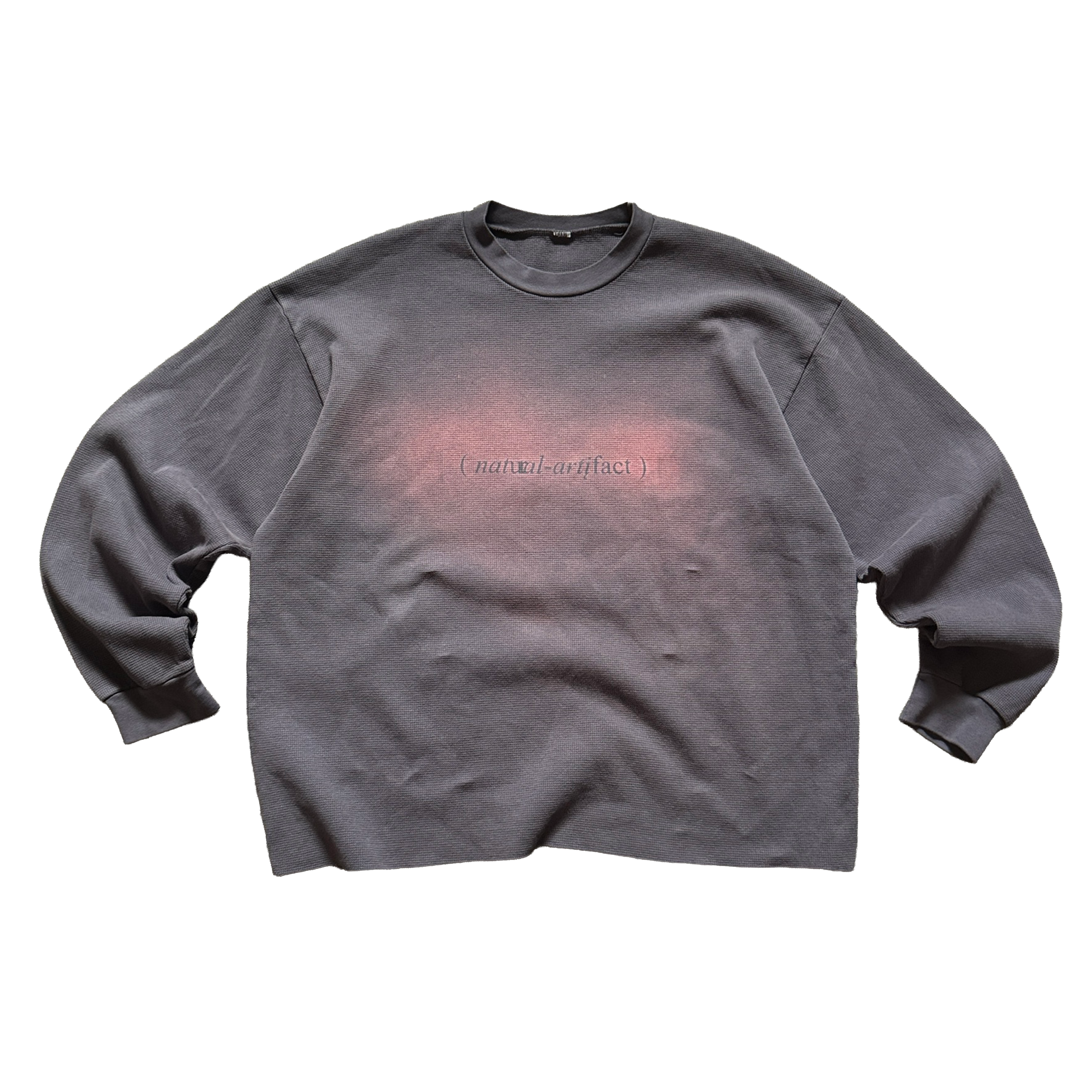 "DUSK" waffleknit longsleeve